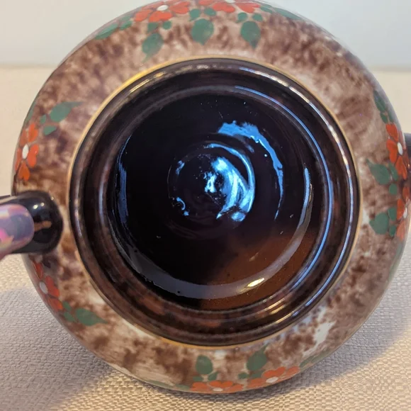 HP🥳Vintage Sadler Burslem England Brown Betty Ceramic Teapot - Picture 6 of 9